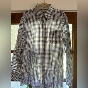Long Sleeve Barbour Button Up, size XL